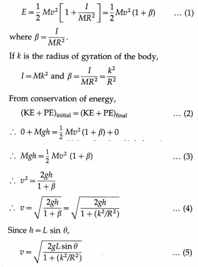 Maharashtra Board Solutions Class 12 Physics: Chapter 1- Rotational Dynamics Question 11