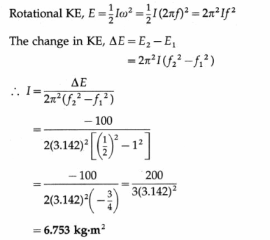 Maharashtra Board Solutions Class 12 Physics: Chapter 1- Rotational Dynamics Question 21