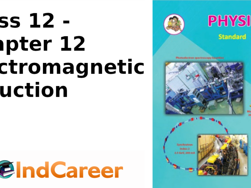 Maharashtra Board Solutions Class 12 Physics: Chapter 12- Electromagnetic Induction