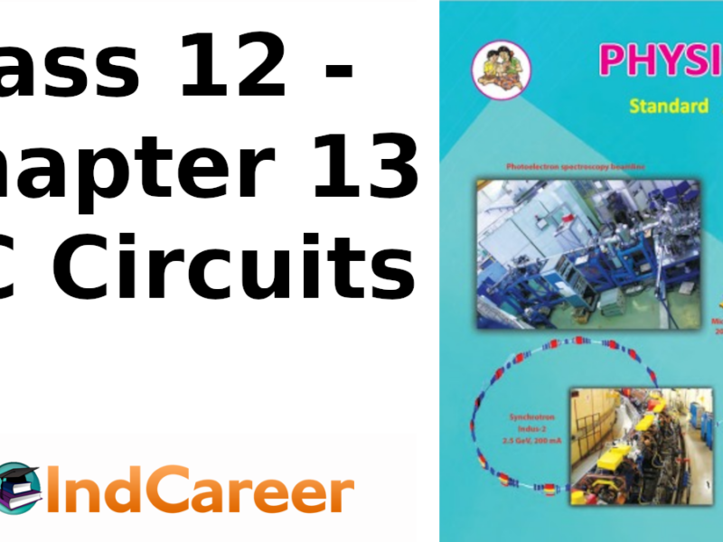 Maharashtra Board Solutions Class 12 Physics: Chapter 13- AC Circuits