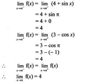 Maharashtra Board Solutions Class 11-Arts & Science Maths (Part 2): Chapter 8- Continuity Ex 8.1