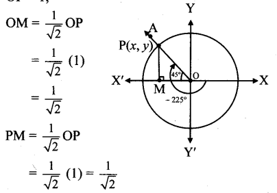 Maharashtra Board Solutions Class 11-Arts & Science Maths (Part 1): Chapter 2- Trigonometry – I Ex 2.1