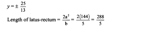 Maharashtra Board Solutions Class 11-Arts & Science Maths (Part 1): Chapter 7- Conic Sections Ex 7.3