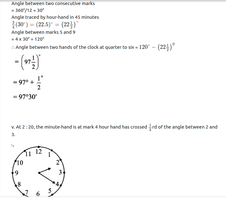 Maharashtra Board Solutions Class 11-Arts & Science Maths (Part 1): Chapter 1- Angle and its Measurement
