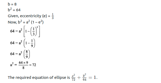 Maharashtra Board Solutions Class 11-Arts & Science Maths (Part 1): Chapter 7- Conic Sections Ex 7.2