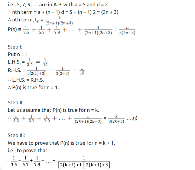 Maharashtra Board Solutions Class 11-Arts & Science Maths (Part 2): Chapter 4- Methods of Induction and Binomial Theorem Ex 4.1