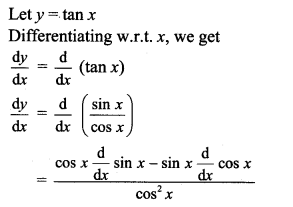Maharashtra Board Solutions Class 11-Arts & Science Maths (Part 2): Chapter 9- Differentiation Ex 9.2