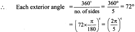 Maharashtra Board Solutions Class 11-Arts & Science Maths (Part 1): Chapter 1- Angle and its Measurement