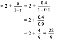 Maharashtra Board Solutions Class 11-Arts & Science Maths (Part 2): Chapter 2- Sequences and Series Ex. 2.3