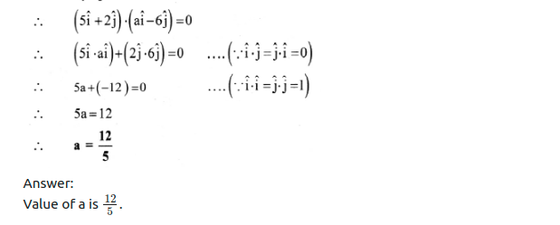Maharashtra Board Solutions Class 11-Physics: Chapter 2- Mathematical Methods
