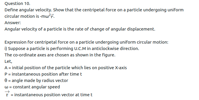 Maharashtra Board Solutions Class 11-Physics: Chapter 4- Laws of Motion