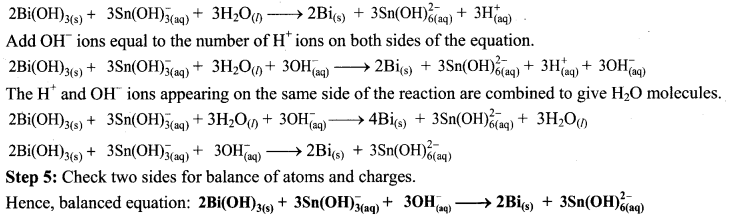 Maharashtra Board Solutions Class 11-Chemistry: Chapter 6- Redox Reactions  4.A