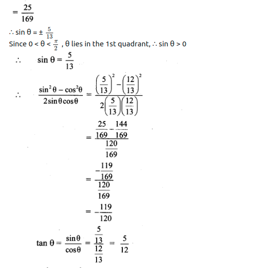 Maharashtra Board Solutions Class 11-Arts & Science Maths (Part 1): Chapter 2- Trigonometry – I Ex 2.1