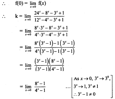 Maharashtra Board Solutions Class 11-Arts & Science Maths (Part 2): Chapter 8- Continuity Ex 8.1