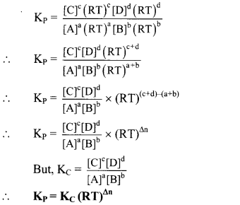 Maharashtra Board Solutions Class 11-Chemistry: Chapter 12- Chemical Equilibrium 2.B