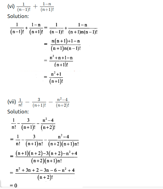 Maharashtra Board Solutions Class 11-Arts & Science Maths (Part 2): Chapter 3- Permutations and Combination Ex . 3.1