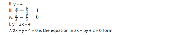 Maharashtra Board Solutions Class 11-Arts & Science Maths (Part 1): Chapter 5- Straight Line Ex . 5.3