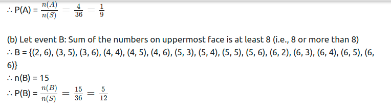 Maharashtra Board Solutions Class 11-Arts & Science Maths (Part 1): Chapter 9- Probability Ex 9.1