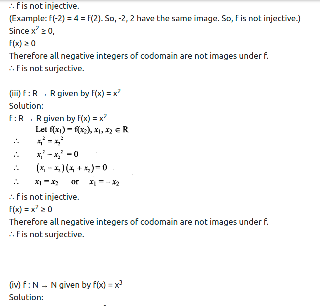 Maharashtra Board Solutions Class 11-Arts & Science Maths (Part 2): Chapter 6- Functions Ex 6.1