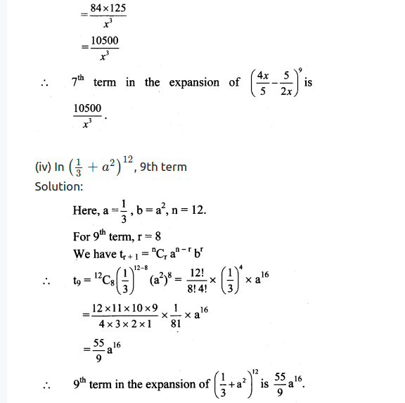 Maharashtra Board Solutions Class 11-Arts & Science Maths (Part 2): Chapter 4- Methods of Induction and Binomial Theorem Ex 4.3