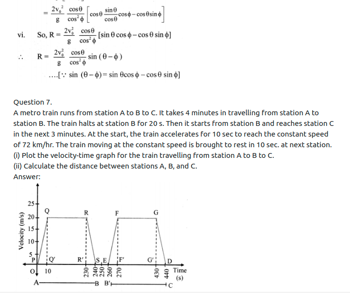 Maharashtra Board Solutions Class 11-Physics: Chapter 4- Laws of Motion