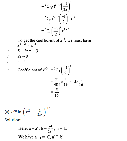 Maharashtra Board Solutions Class 11-Arts & Science Maths (Part 2): Chapter 4- Methods of Induction and Binomial Theorem Ex 4.3
