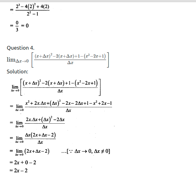 Maharashtra Board Solutions Class 11-Arts & Science Maths (Part 2): Chapter 7- Limits Ex 7.2