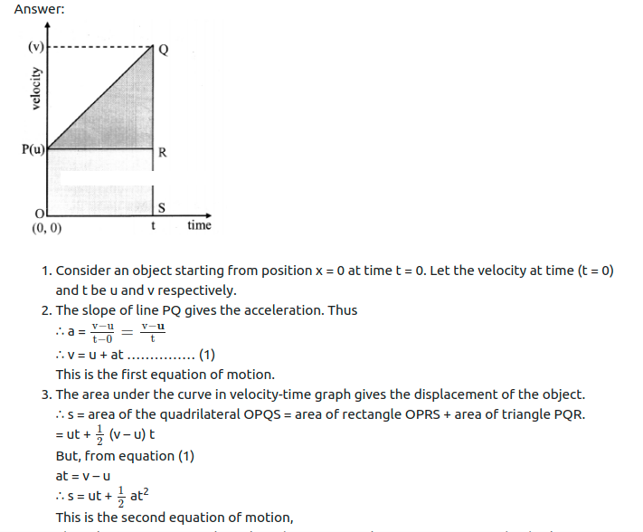 Maharashtra Board Solutions Class 11-Physics: Chapter 3- Motion in a Plane