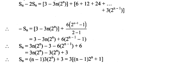 Maharashtra Board Solutions Class 11-Arts & Science Maths (Part 2): Chapter 2- Sequences and Series Ex. 2.5