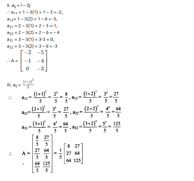 Maharashtra Board Solutions Class 11-Arts & Science Maths (Part 1): Chapter 4- Determinants and Matrices Ex 4.4