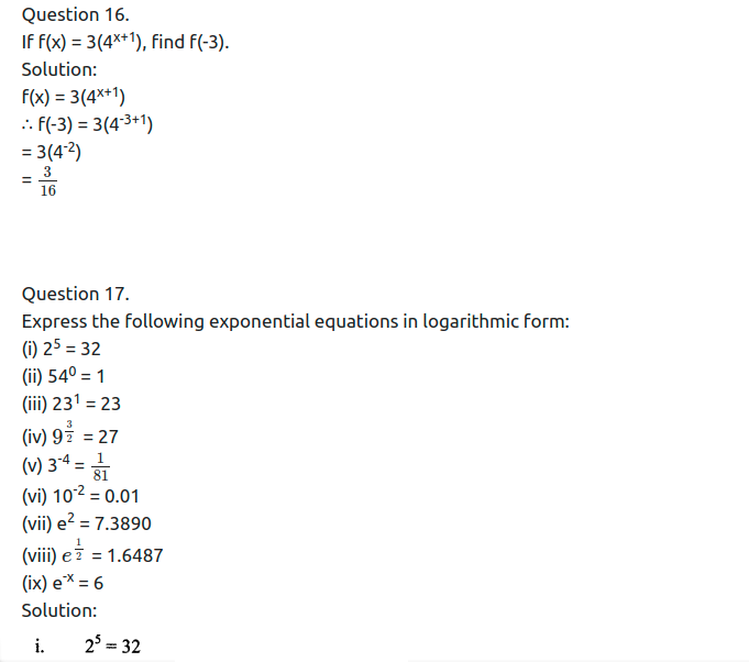 Maharashtra Board Solutions Class 11-Arts & Science Maths (Part 2): Chapter 6- Functions Ex 6.1