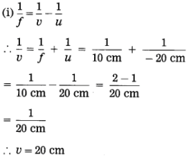 Maharashtra Board Solutions for Class 10- Science (Part 1): Chapter 7- Lenses