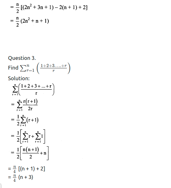 Maharashtra Board Solutions Class 11-Arts & Science Maths (Part 2): Chapter 2- Sequences and Series Ex. 2.6