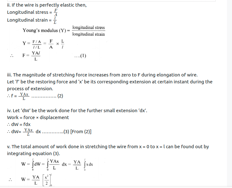 Maharashtra Board Solutions Class 11-Physics: Chapter 6- Mechanical Properties of Solids