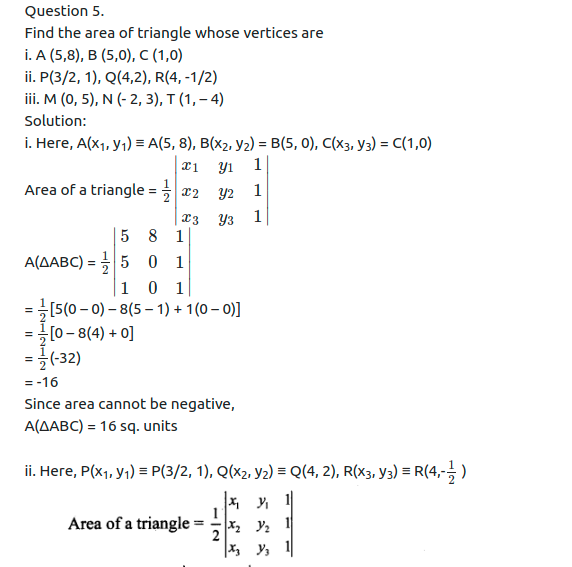 Maharashtra Board Solutions Class 11-Arts & Science Maths (Part 1): Chapter 4- Determinants and Matrices Ex 4.3