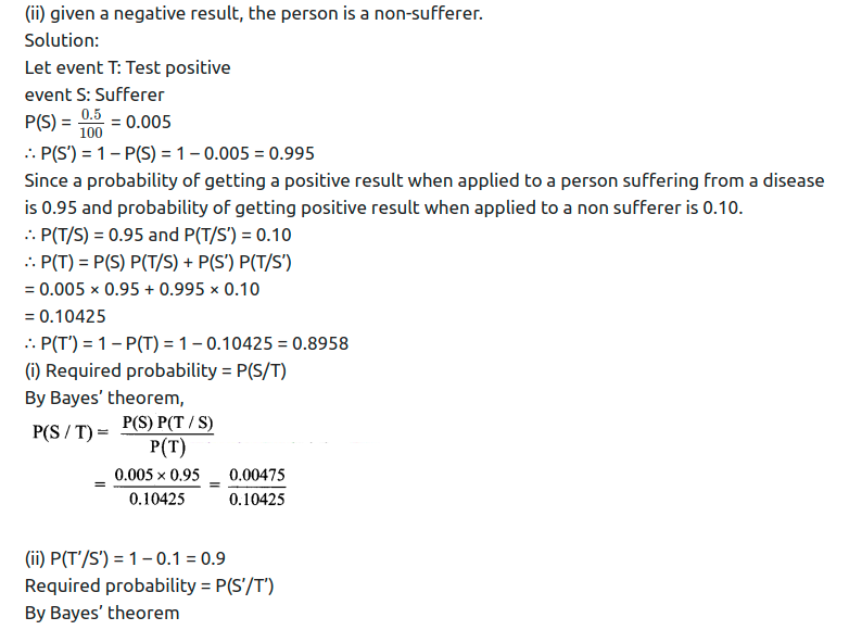 Maharashtra Board Solutions Class 11-Arts & Science Maths (Part 1): Chapter 9- Probability Ex 9.4