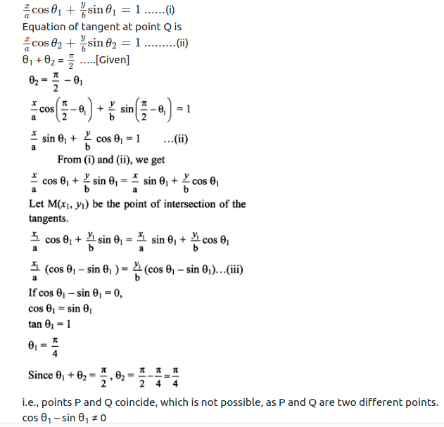 Maharashtra Board Solutions Class 11-Arts & Science Maths (Part 1): Chapter 7- Conic Sections Ex 7.2