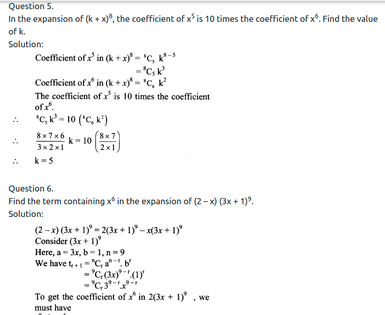 Maharashtra Board Solutions Class 11-Arts & Science Maths (Part 2): Chapter 4- Methods of Induction and Binomial Theorem Ex 4.3