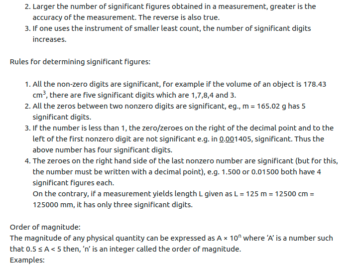 Maharashtra Board Solutions Class 11-Physics: Chapter 1- Units and Measurements 