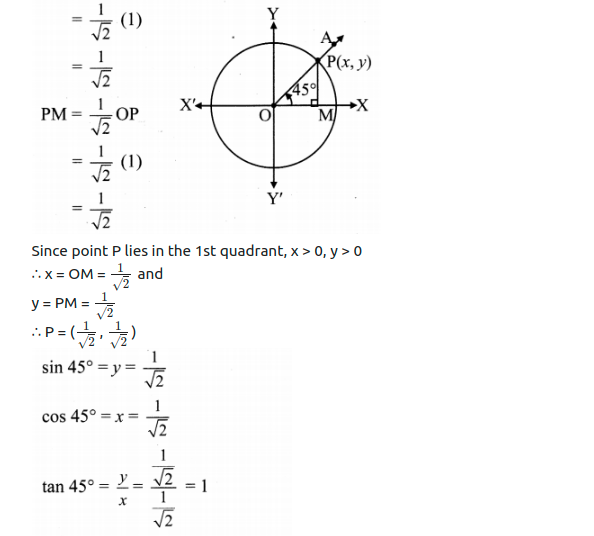 Maharashtra Board Solutions Class 11-Arts & Science Maths (Part 1): Chapter 2- Trigonometry – I Ex 2.1