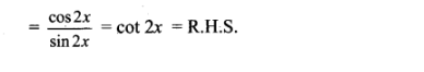 Maharashtra Board Solutions Class 11-Arts & Science Maths (Part 1): Chapter 3- Trigonometry – II Ex 3.4