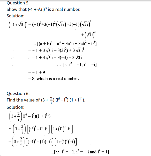 Maharashtra Board Solutions Class 11-Arts & Science Maths (Part 2): Chapter 1- Complex Numbers Ex 1.1