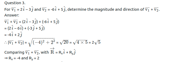 Maharashtra Board Solutions Class 11-Physics: Chapter 2- Mathematical Methods