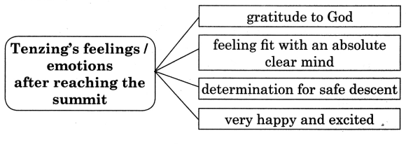 Maharashtra Board Solutions Class 11-English Yuvakbharati (Prose): Chapter 2- On To The Summit: We Reach The Top A2 (i)