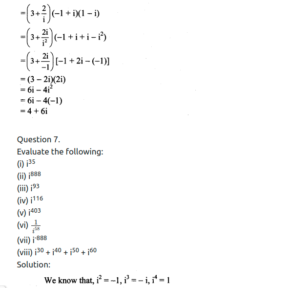 Maharashtra Board Solutions Class 11-Arts & Science Maths (Part 2): Chapter 1- Complex Numbers Ex 1.1