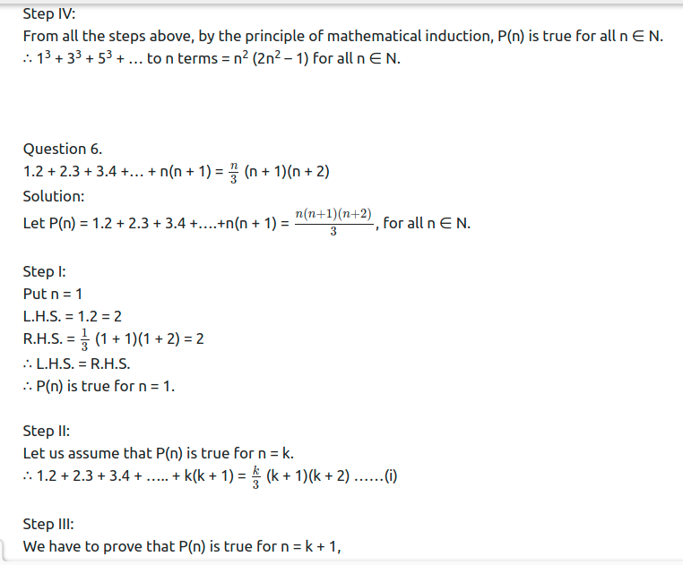 Maharashtra Board Solutions Class 11-Arts & Science Maths (Part 2): Chapter 4- Methods of Induction and Binomial Theorem Ex 4.1