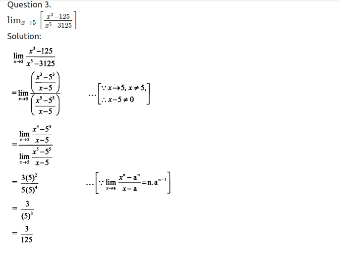 Maharashtra Board Solutions Class 11-Arts & Science Maths (Part 2): Chapter 7- Limits Ex 7.1