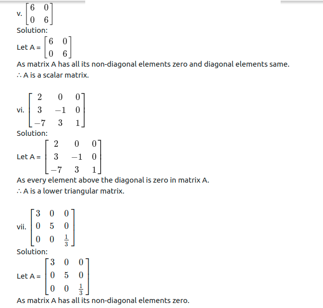 Maharashtra Board Solutions Class 11-Arts & Science Maths (Part 1): Chapter 4- Determinants and Matrices Ex 4.4