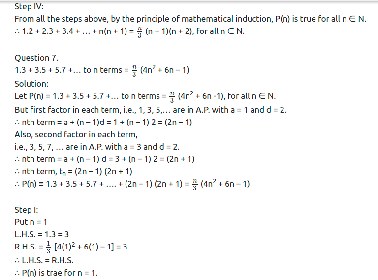 Maharashtra Board Solutions Class 11-Arts & Science Maths (Part 2): Chapter 4- Methods of Induction and Binomial Theorem Ex 4.1