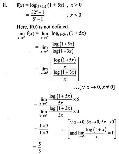 Maharashtra Board Solutions Class 11-Arts & Science Maths (Part 2): Chapter 8- Continuity Ex 8.1